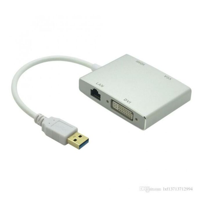 USB3.0 TO LAN/DVI/VGA/HDMI