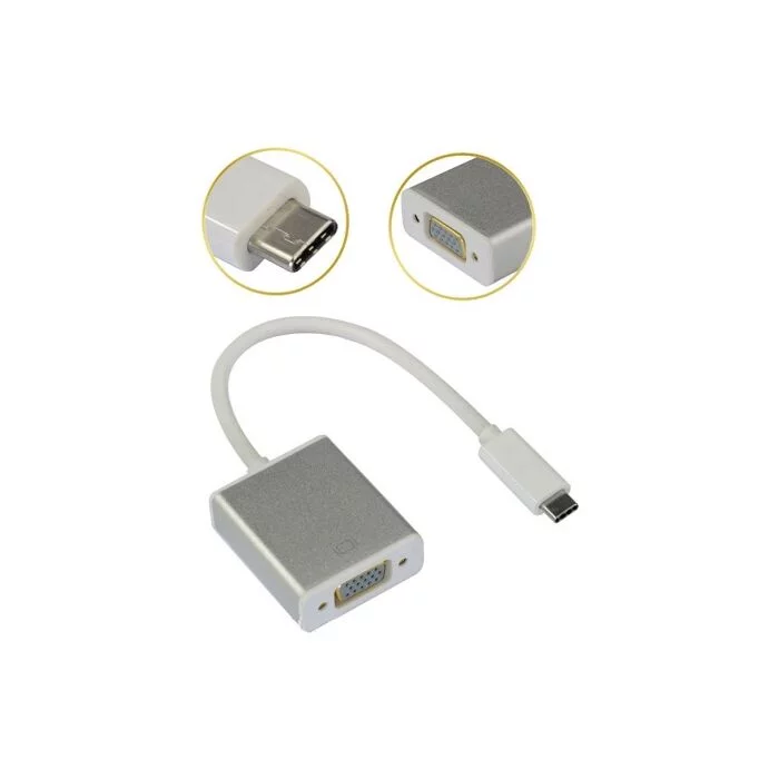 USB 3.1 Type C Male to VGA Female
