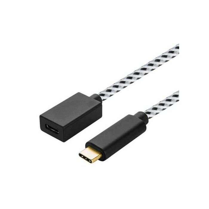 USB3.1 Type C Male to Female 1.5m