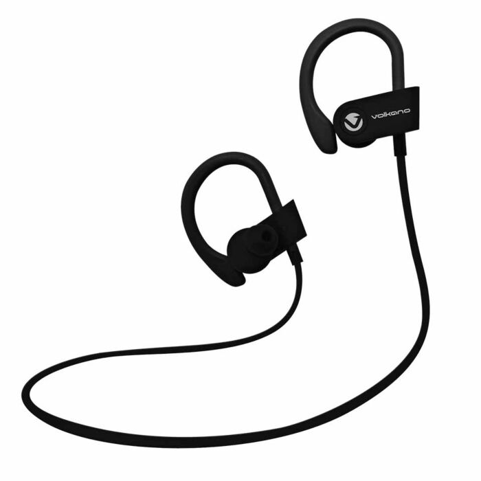 Volkano Race series Bluetooth Sport earhook earphones - Black