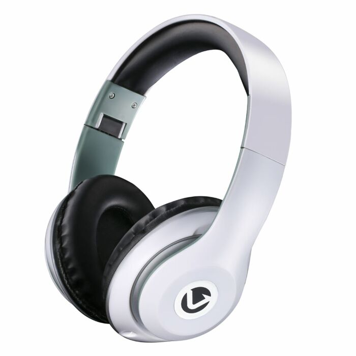 Volkano Rhythm series Ultra powerful Aux Headphones- White