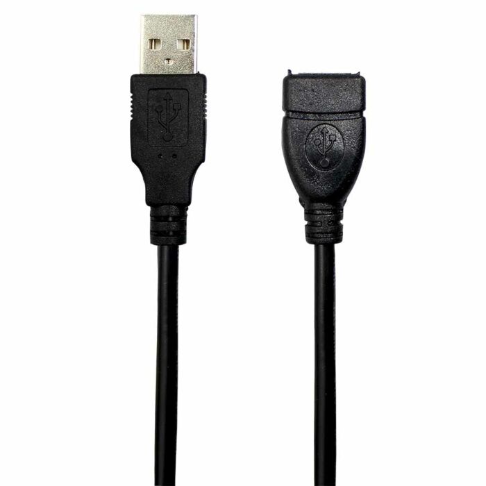 Volkano Extend series USB extension cable 2 meter - Black