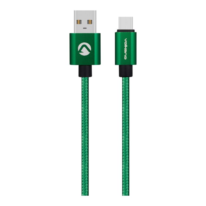 Volkano Fashion series cable Micro USB 1.8m - Apple Green