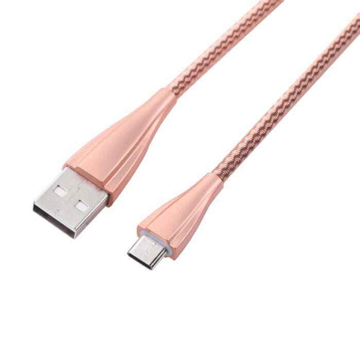 Volkano Fashion Series Cable Type-C 1.8m Rose Gold