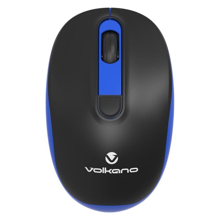 Volkano Jade Series Wireless Mouse Black with Blue