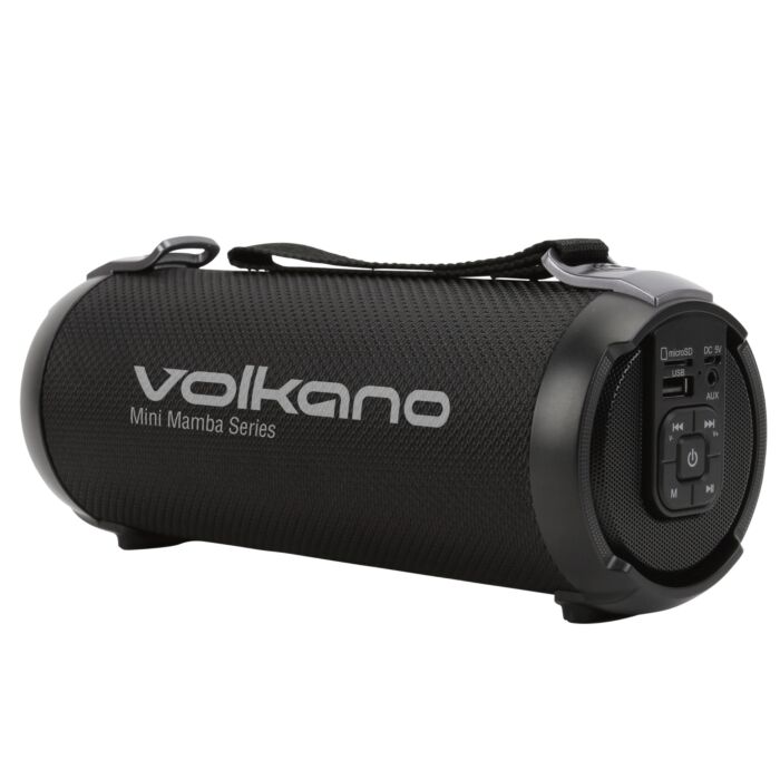 Volkano Mini Mamba Series Bluetooth Speaker Black
