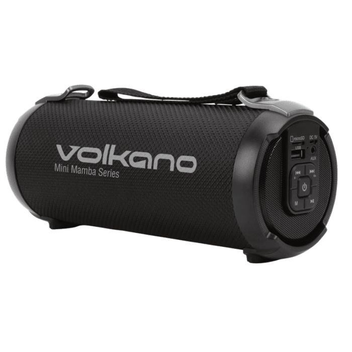 Volkano Mini Mamba Series Bluetooth Speaker - Black