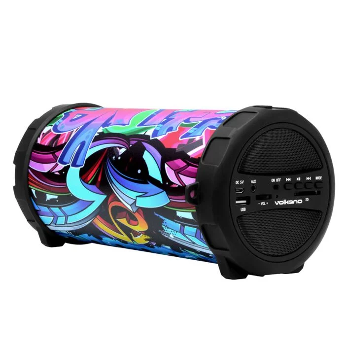 Volkano Bazooka Rap Series Bluetooth Speaker - Color Mixed