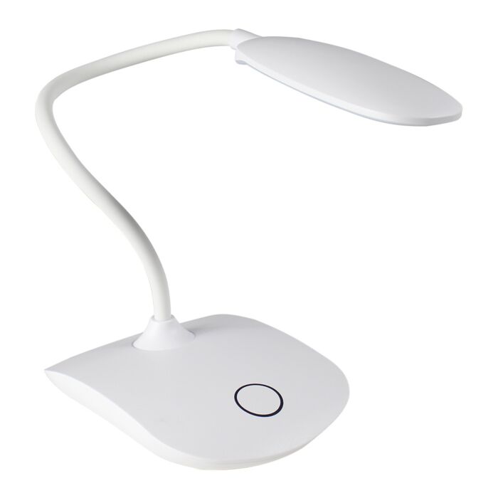 Volkano Gleam Series Desk Lamp - White