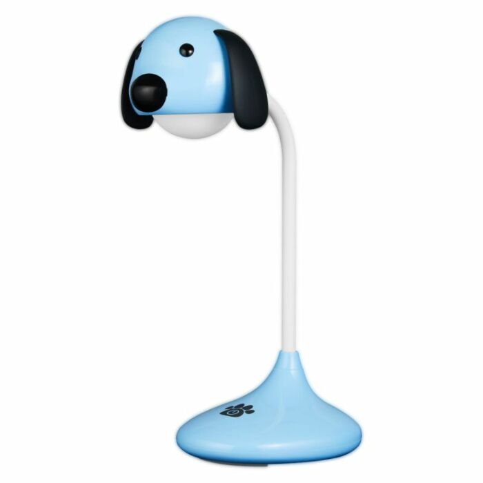 Lumo Neon Series LED Desk Lamp Blue Dog