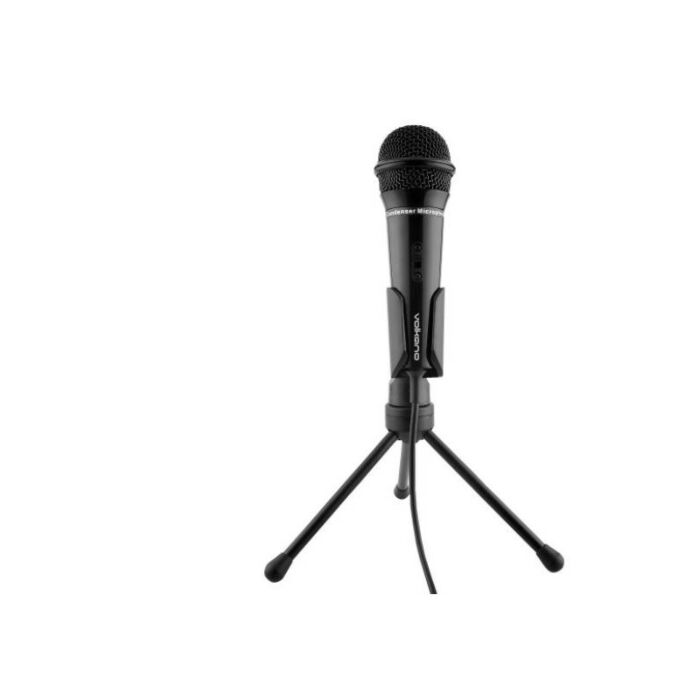Volkano Stream Vocal Microphone with tripod Aux