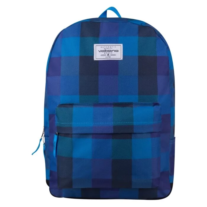 Volkano Diva Checker Backpack Blue