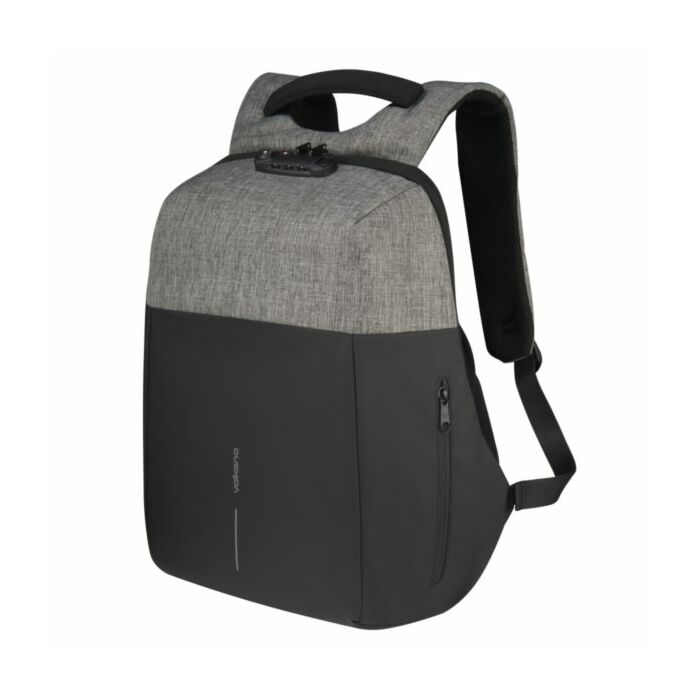 Volkano Smart Deux Laptop Backpack Black/Light Grey