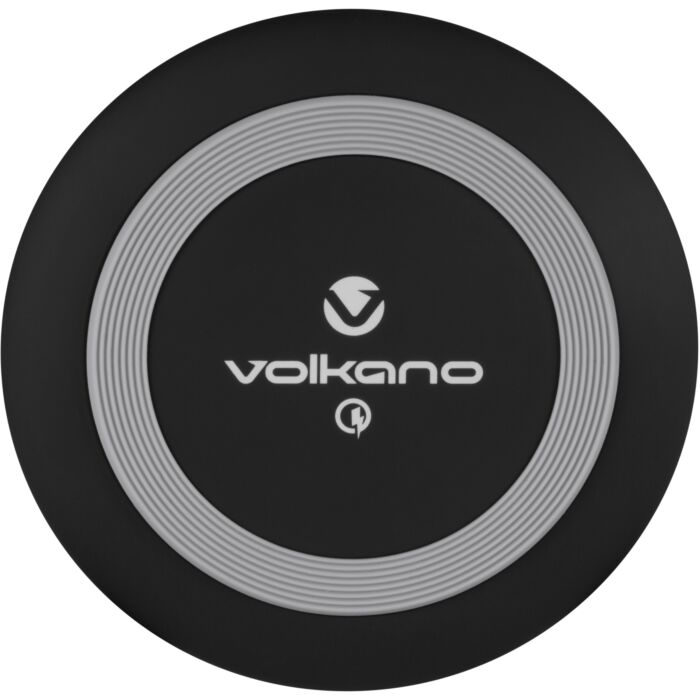 Volkano Release Series Wireless Qi Phone Charger - Black
