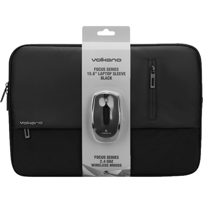 Volkano Focus Series 15.6 inch Laptop Sleeve and Wireless Mouse