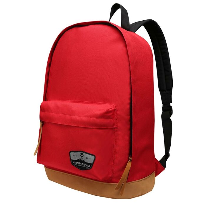 Volkano Scholar Backpack Red