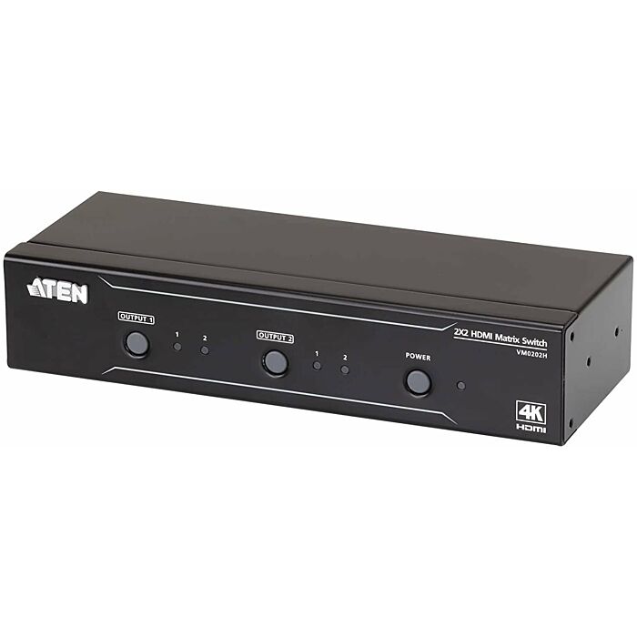Aten VM0202H 2x2 4K HDMI Matrix Switch
