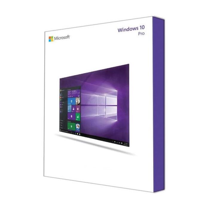 Microsoft Windows 10 Pro - 64-Bit Desktop License - DSP OEI DVD Software