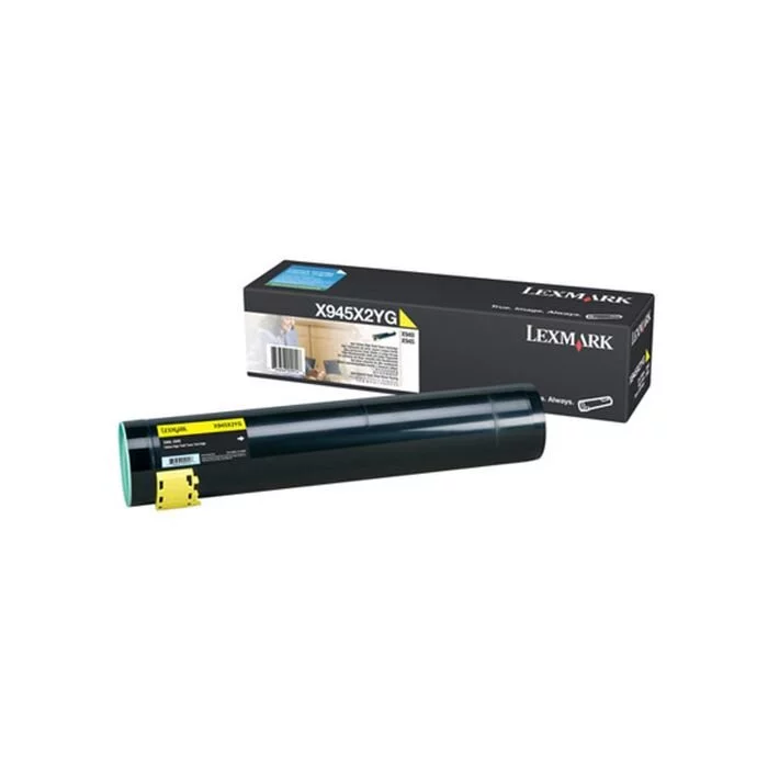 LEXMARK X940e / X945e Yellow High Yield Toner Cartridge
