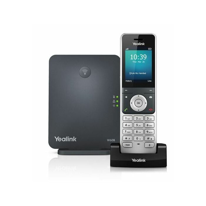 Yealink W60P Basestation with Handset Voip Phone