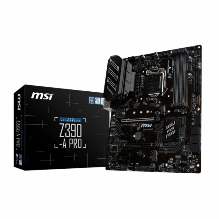 MSI Z390-A PRO LGA 1151 (Socket H4) Intel Z390 ATX Motherboard (Supports 9th / 8th Gen Intel Core)