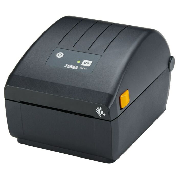Zebra Direct Thermal Printer ZD220 Standard EZPL 203 dpi EU and UK Power Cords USB