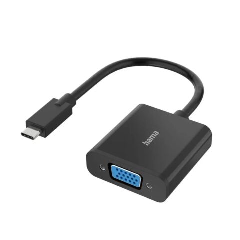 HAMA Video Adapter USB-C Plug to VGA Socket FHD