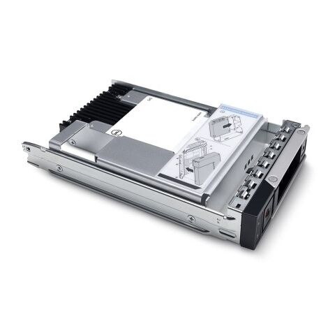 Dell 960GB SSD SATA Mixed Use 6Gbps 512e 2.5 inch with 3.5 inch Hybrid carrier