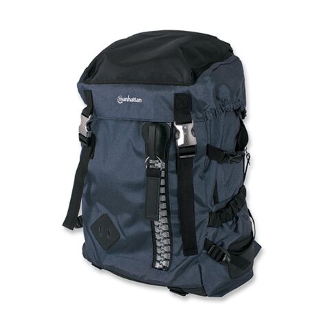 Manhattan 15.6 inch Zippack Notebook Backpack Colour Blue