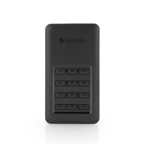 Verbatim 256GB Secure SSD USB 3.1 Black