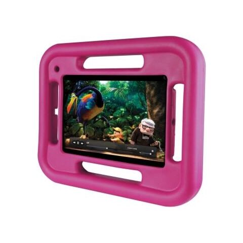Promate Fellymini Multi-grip shockproof Impact resistant case for iPad Mini-Pink