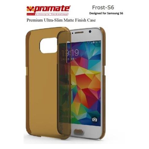 Promate Frost-S6 Premium Ultra-Slim Matte Finish Case - Gold