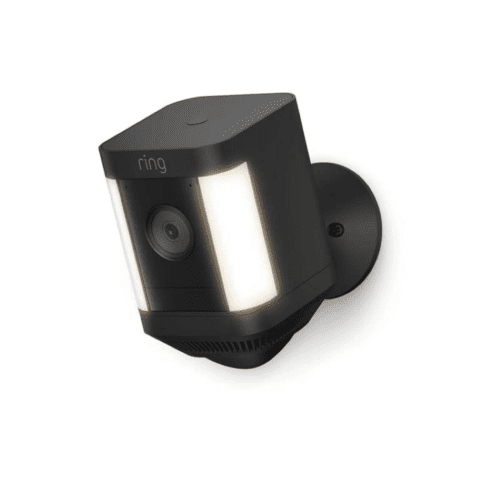 Ring Spotlight Cam Plus with Battery Black