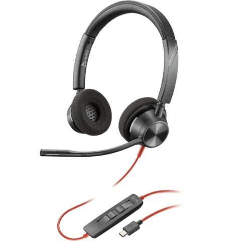 HP Poly Blackwire 3320 USB-C Wired Black Headset