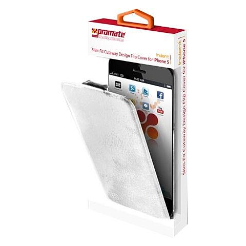 Promate Indent iPhone 5 Slim-Fit Cutaway Design Flip Cover