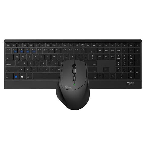 Rapoo 9500M Multi-mode Ultra Slim Wireless Desktop Set