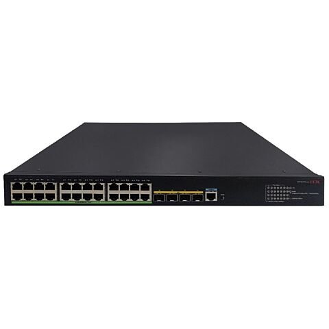 H3C S5170-ei Series 24x Gigabit PoE+ and 4x SFP+ Port L2 Ethernet Switch