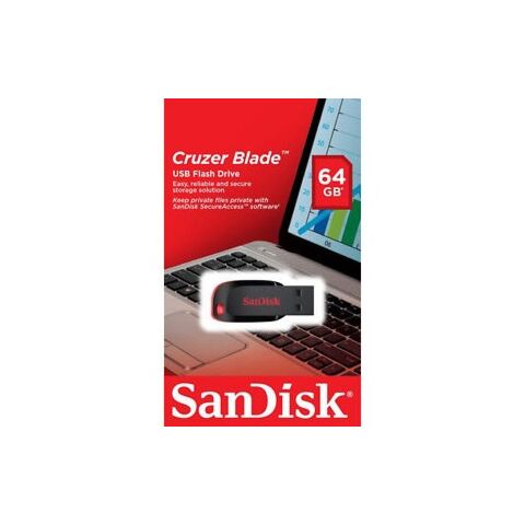 Cruzer Blade USB flash drive 64GB USB 2.0