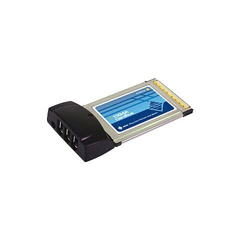 Sunix CBF3000SC - 3 x 6pin ieee1394A card-bus/pcmcia