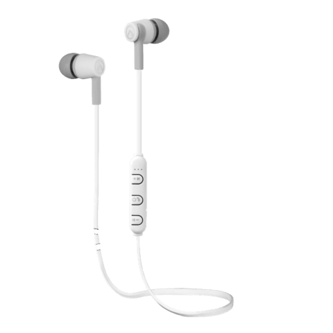 Amplify Pro Synth Series Bluetooth Earphone - White/Grey