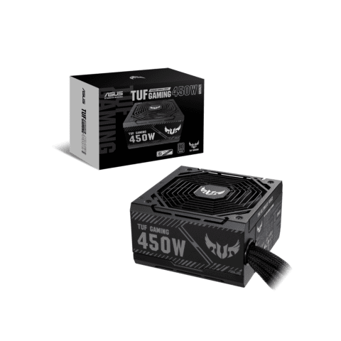 ASUS TUF-GAMING-450B TUF Gaming 450W 80 Plus Bronze Non-Modular Black Desktop Power Supply
