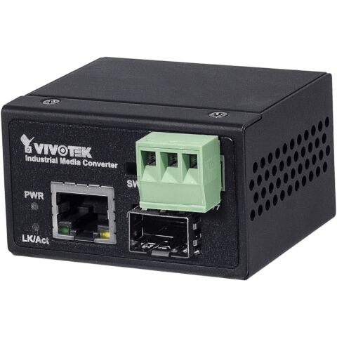 Vivotek Industrial 1xFE + 1xFE SFP Media Converter