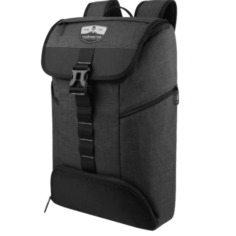 Volkano Madrid Laptop Satchel - Charcoal