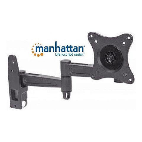 Manhattan Universal FlatPanel TV Articulating Wall Mount - Double arm supports one 13���?��� to 27���?��� television 