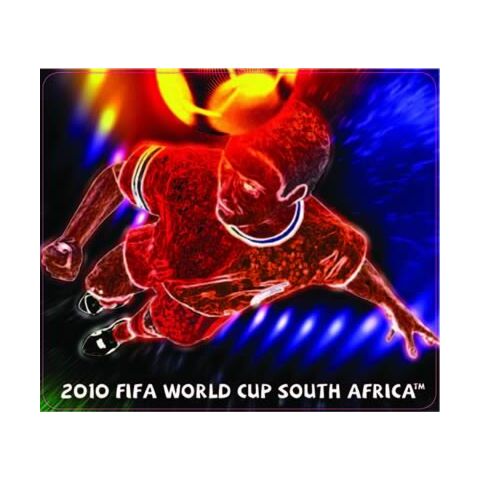 Esquire Official FIFA 2010 Licensed Product-PLAYER and FIRE Mouse Pad-Purchase as a m??moire of the 2010 Soccer World Cup in South Africa! 
