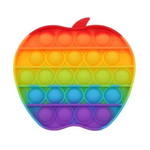 Sceedo Pop It Bubble Apple Fidget �?? Rainbow No Packaging No Warranty