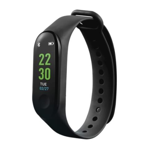 Bounce Circuit Series Activity Band with Heart Rate Monitor Black