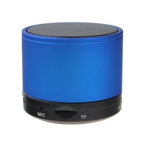 Geeko Mini Rechargeable Bluetooth Version V2.1 Speaker with Microphone Blue