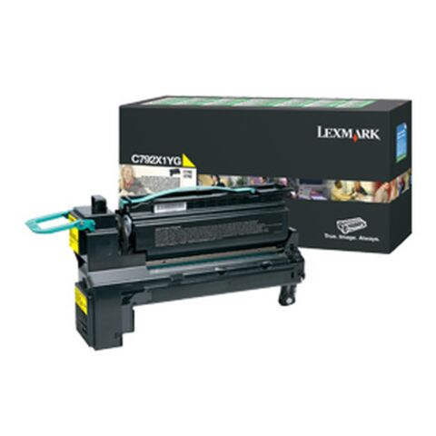 LEXMARK C792 Yellow Extra High Yield Return Program Print Cartridge