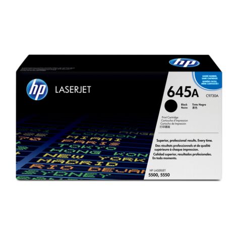 HP 645A CLJ 5500 Black Print Cartridge